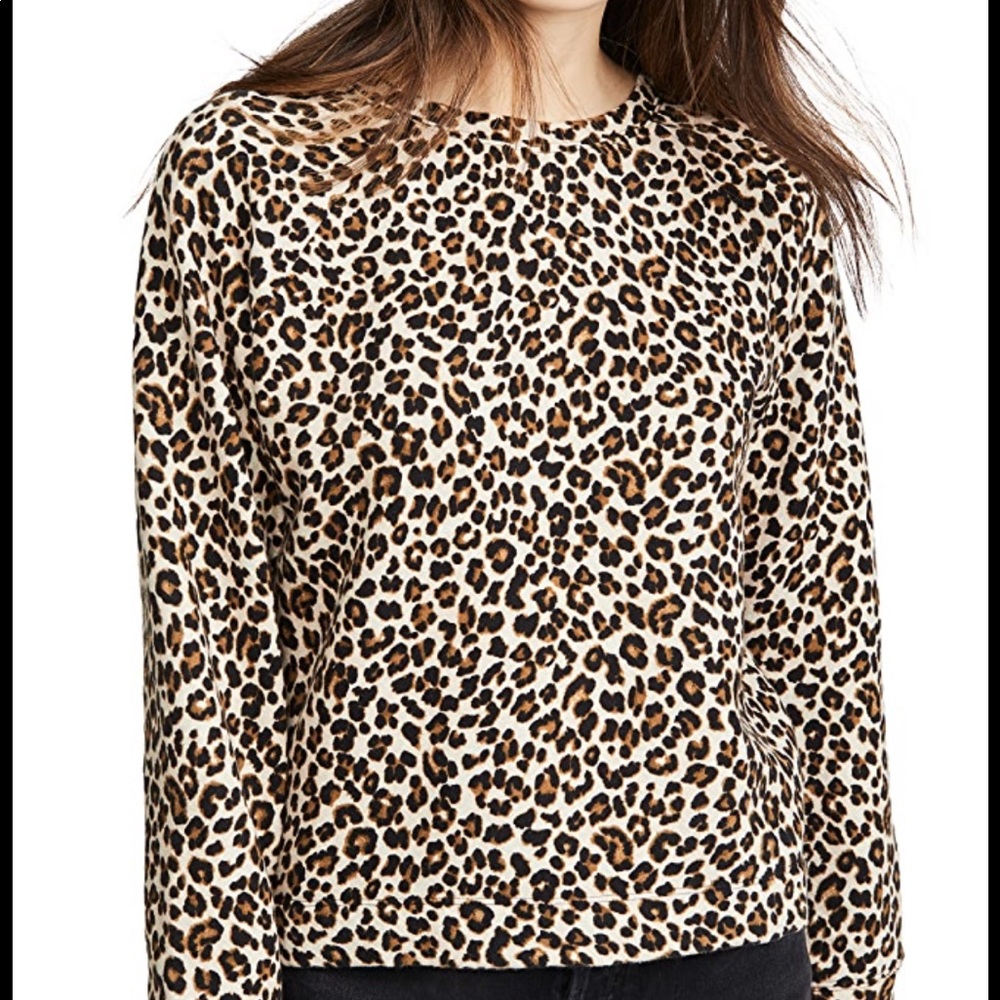 Super cozy Velvet by Graham and Spencer Jazz Leopard sweatshirt. Worn once.